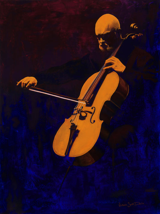 "Cello Andante" Fine Art Print